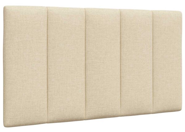 Rám postele bez matrací Hanko krémově 80x200 cm textil 3310354