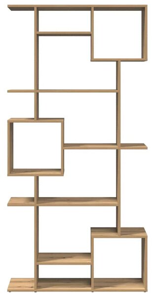 Knihovna dub artisan 92 x 29 x 188 cm kompozitní dřevo 3310324