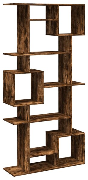 Knihovna kouřový dub 92 x 29 x 188 cm kompozitní dřevo 3310320
