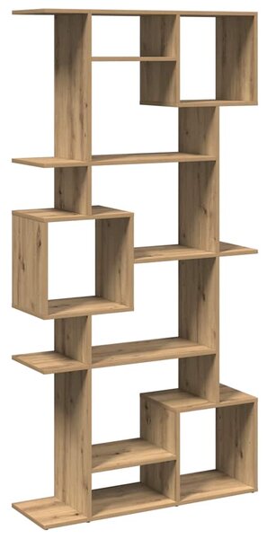 Knihovna dub artisan 92 x 29 x 188 cm kompozitní dřevo 3310324