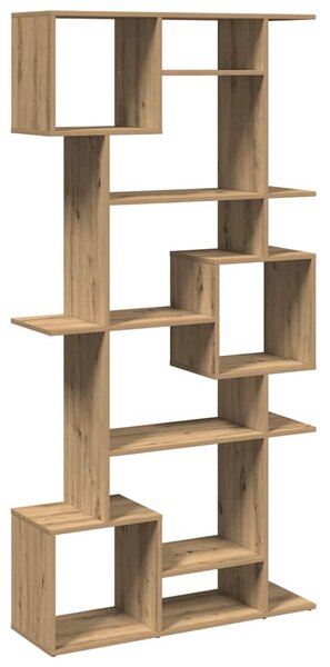 Knihovna dub artisan 92 x 29 x 188 cm kompozitní dřevo 3310324