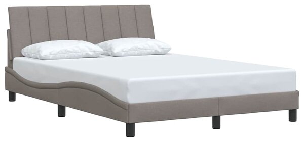 Rám postele bez matrace Hanko taupe 140 x 200 cm textil 3310395