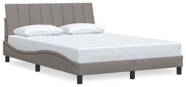 Rám postele bez matrace Hanko taupe 140 x 200 cm textil 3310395