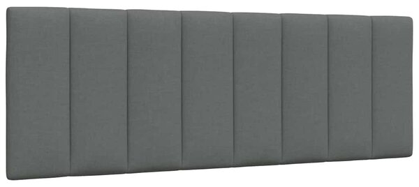 Rám postele bez matrace Hanko tmavě šedá 140 x 200 cm textil 3310392