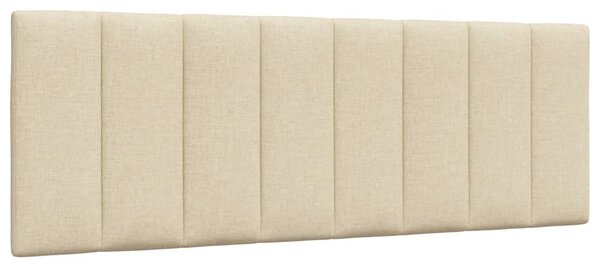 Rám postele bez matrace Hanko krémový 140 x 190 cm textil 3310389