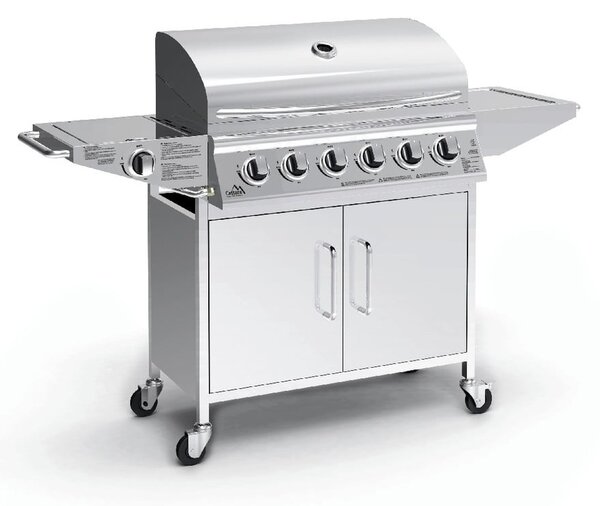 Pojízdný plynový zahradní grill Cattara Manhattan