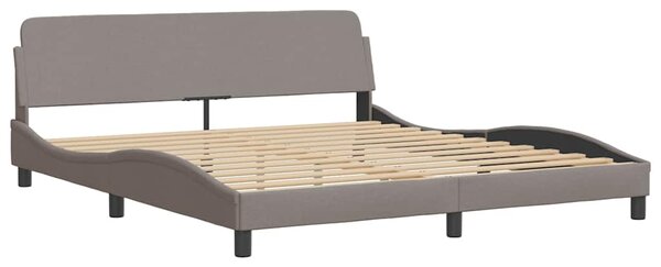 Rám postele bez matrace Hanko taupe 180 x 200 cm textil 3310409