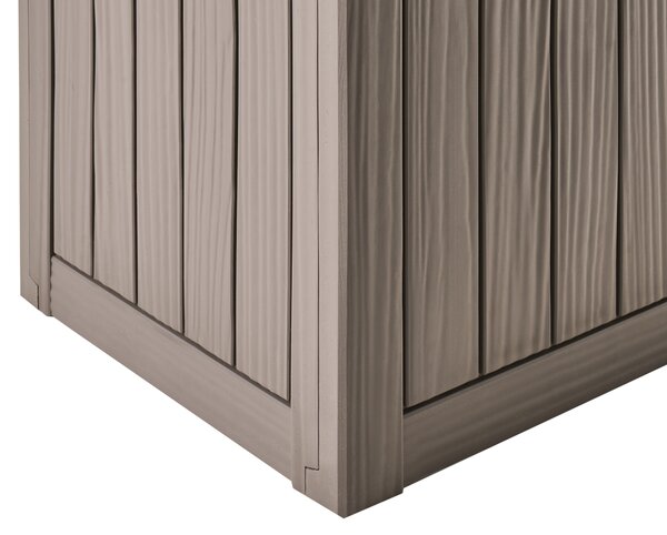 Úložný box MEDELLIN 46 cm 43 cm Taupe