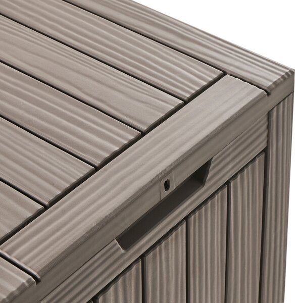 Úložný box MEDELLIN 46 cm 43 cm Taupe