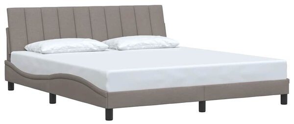 Rám postele bez matrace Hanko taupe 180 x 200 cm textil 3310409