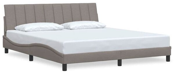 Rám postele bez matrace Hanko taupe 180 x 200 cm textil 3310409