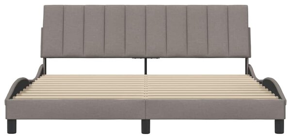 Rám postele bez matrace Hanko taupe 180 x 200 cm textil 3310409