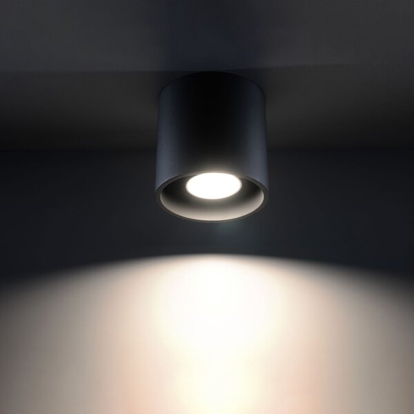 Sollux Lighting Stropní svítidlo ORBIS 1 černé