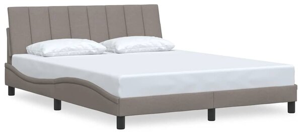 Rám postele bez matrace Hanko taupe 160 x 200 cm textil 3310402