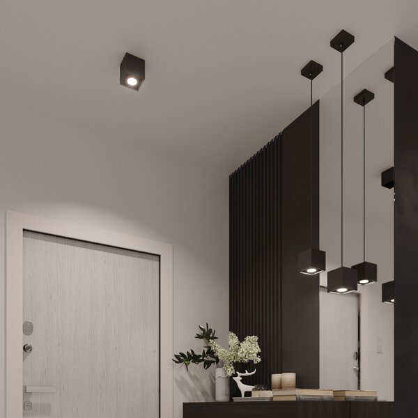Sollux Lighting Stropní svítidlo QUAD 1 černé