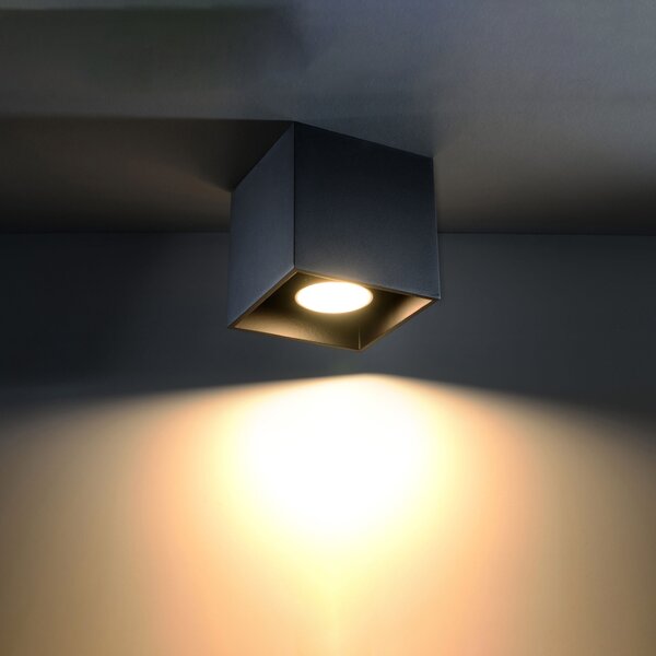 Sollux Lighting Stropní svítidlo QUAD 1 černé