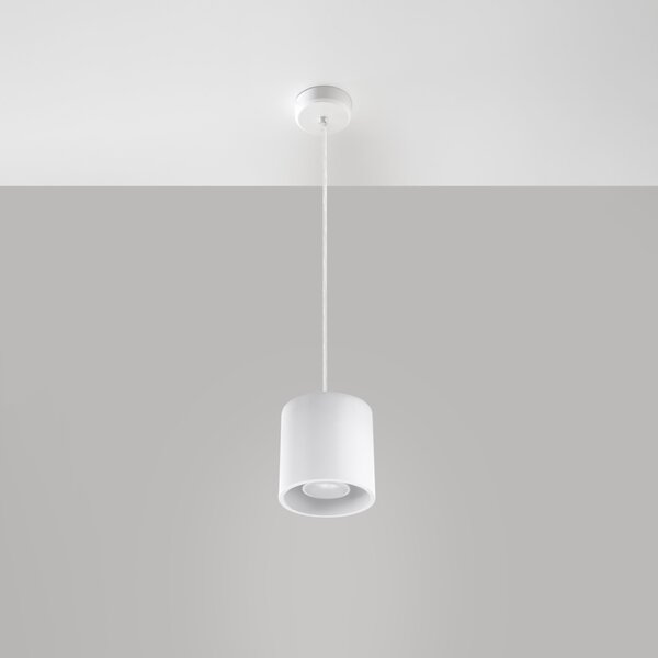 Sollux Lighting Závěsné svítidlo ORBIS 1 bílé