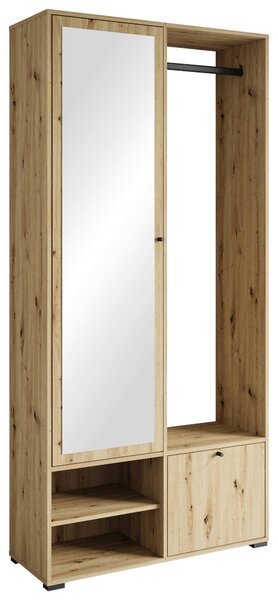 ŠATNA, 90/190/33 cm MID.YOU - Online Only šatny & botníky, Online Only