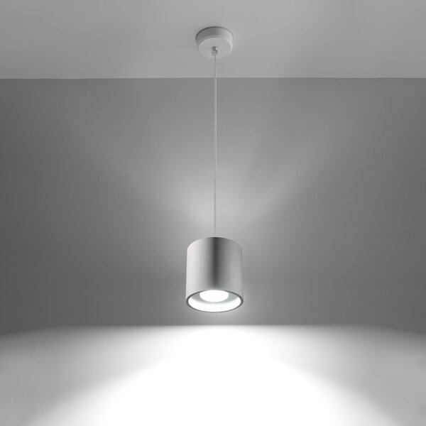 Sollux Lighting Závěsné svítidlo ORBIS 1 bílé