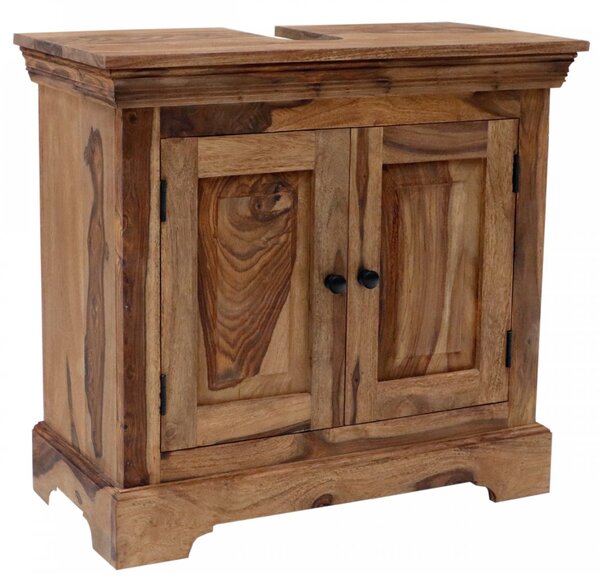 Skříňka pod umyvadlo Jali 70x65x35 z indického masivu palisandr