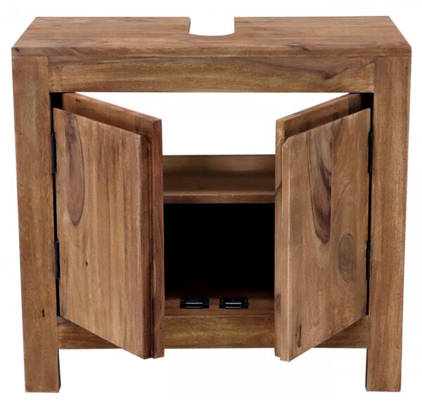 Skříňka pod umyvadlo Gani 65x60x35 z indického masivu palisandr