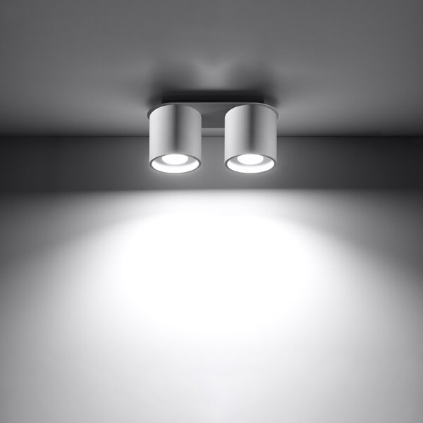Sollux Lighting Stropní svítidlo ORBIS 2 bílé