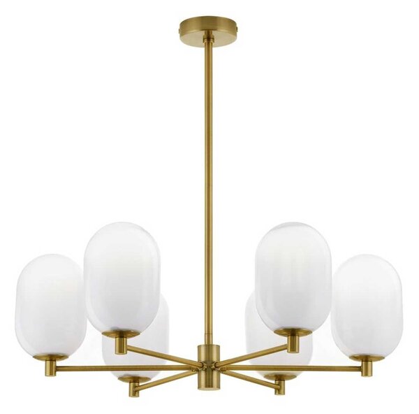 Nova Luce Balor G9 skleněný závěsný lustr 100cm