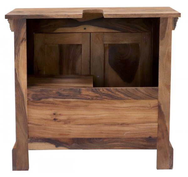 Skříňka pod umyvadlo Jali 70x65x35 z indického masivu palisandr