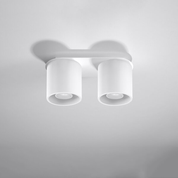 Sollux Lighting Stropní svítidlo ORBIS 2 bílé