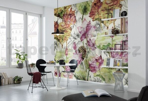 Vliesové fototapety, rozměr 368 cm x 248 cm, Lotus, Komar XXL4-070