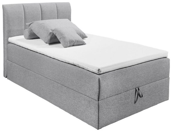 Boxspring postel GRANADA šedá 120x200 cm