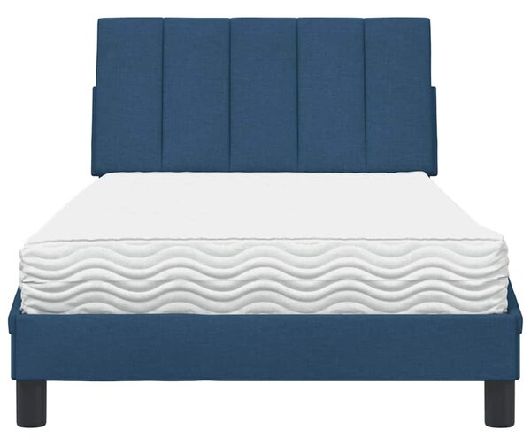Postel s matrací Hanko modrá 100 x 200 cm textil 3310516