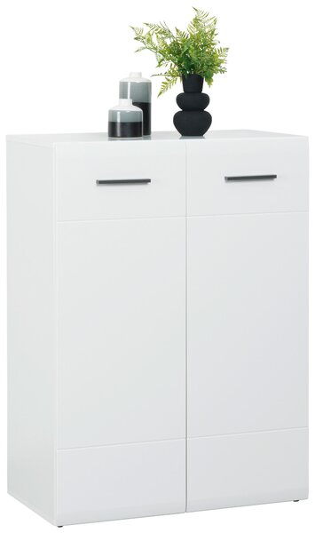 KOMODA, bílá, 75/103,9/41,6 cm Hom`in - Široké komody