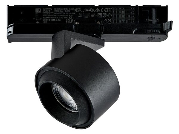 Deko-Light 3-fázové bodové svítidlo Ceres 90, 19 W, DALI, 3000 K, černá 707297