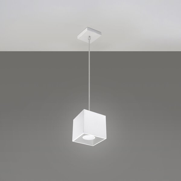 Sollux Lighting Závěsné svítidlo QUAD 1 bílé