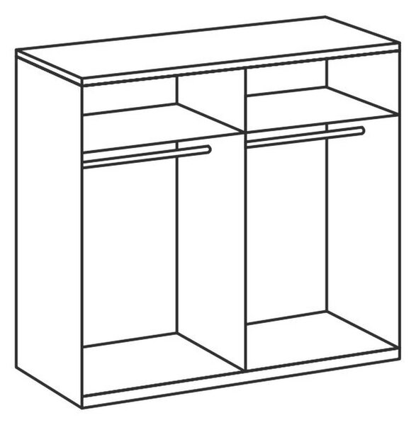 Šatní skříň LEVEL 36 D