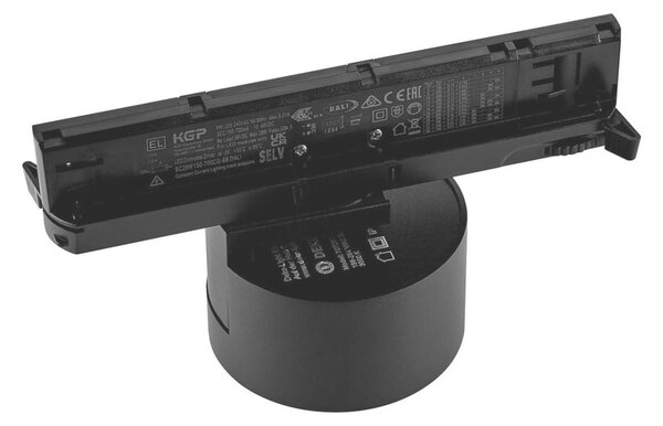Deko-Light 3-fázové bodové svítidlo Ceres 90, 19 W, DALI, 3000 K, černá 707297