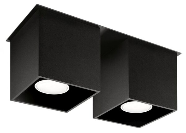 Sollux Lighting Stropní svítidlo QUAD 2 černé