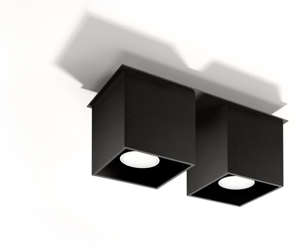 Sollux Lighting Stropní svítidlo QUAD 2 černé