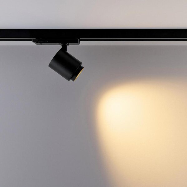 Deko-Light 3-fázové bodové svítidlo Focaris, 15 W, DIM, 2700/3000/4000 K, černá 707269