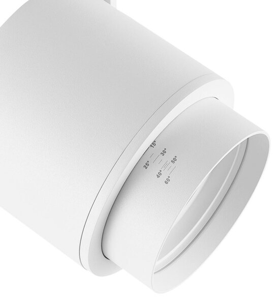 Deko-Light 3-fázové bodové svítidlo Focaris, 37 W, DIM, 2700/3000/4000 K, bílá 707270