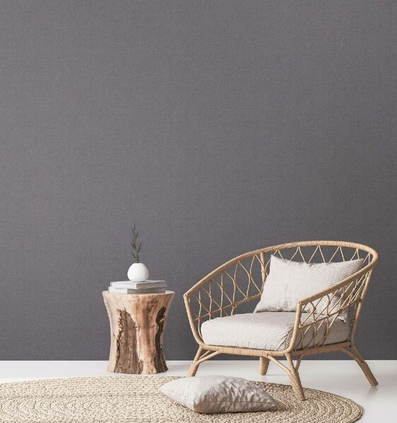 A.S. Création | Vliesová tapeta na zeď Natural Living 38662-4 | 0,53 x 10,05 m | metalická, šedá