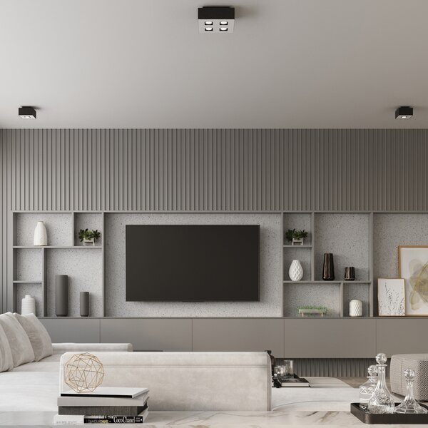 Sollux Lighting Stropní svítidlo MONO 1 černé