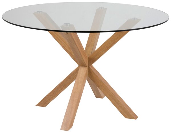 JÍDELNÍ STŮL, čiré, 119/119/75,5 cm MID.YOU - Jídelní stoly, Online Only