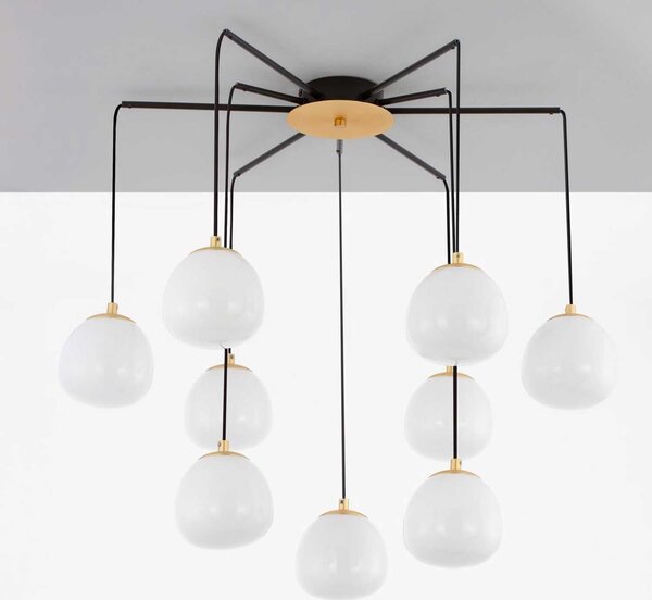 Nova Luce The Egg G9 skleněné závěsné svítidlo 12