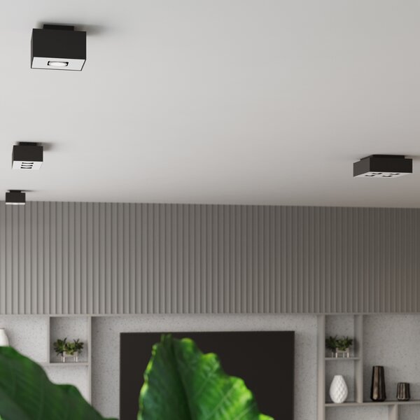 Sollux Lighting Stropní svítidlo MONO 2 černé