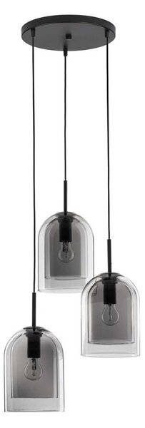 Nova Luce Velor trio E27 skleněné závěsné svítidlo Zlatá