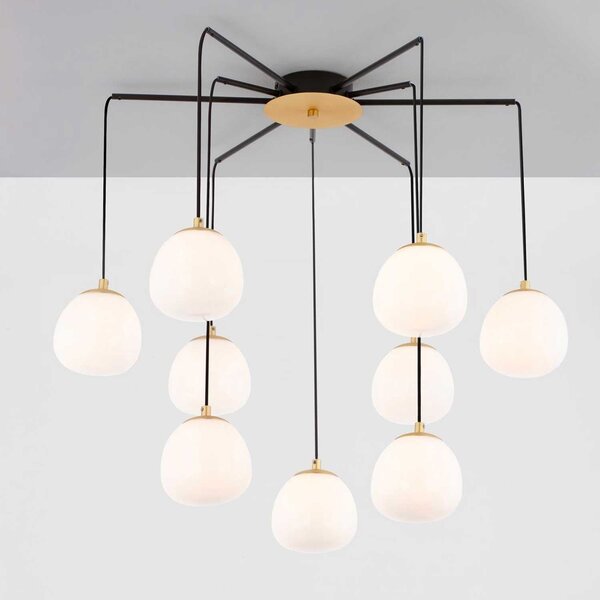 Nova Luce The Egg G9 skleněné závěsné svítidlo 12