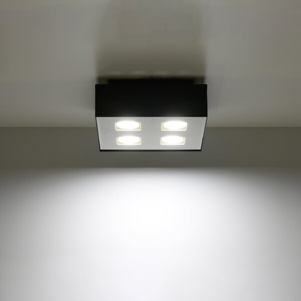 Sollux Lighting Stropní svítidlo MONO 4 černé