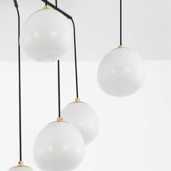 Nova Luce The Egg G9 skleněné závěsné svítidlo 12